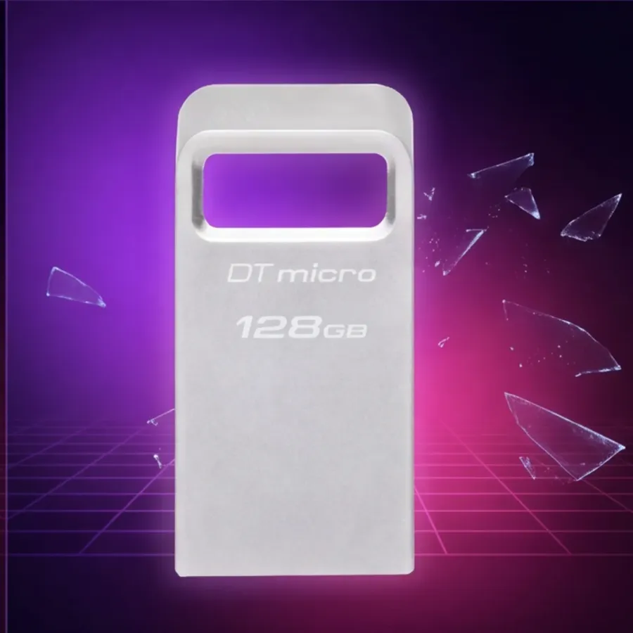 Pendrive Kingston Data Traveler Micro G2 128GB USB 3.2 Gen1 — zdjęcie główne, smartu.eu