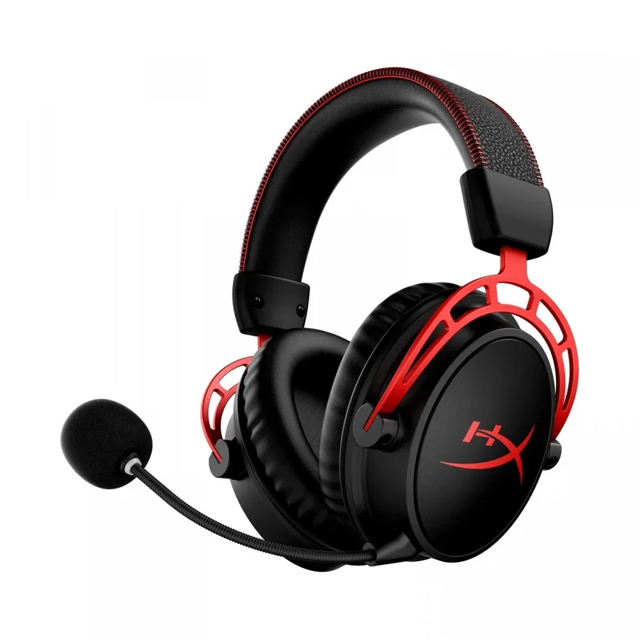 Słuchawki HyperX Cloud Alpha Wireless Gaming Headset Black/Red - 4P5D4AA — zdjęcie producenta Słuchawki HyperX Cloud Alpha Wireless Gaming Headset Black/Red - 4P5D4AA — zdjęcie producenta