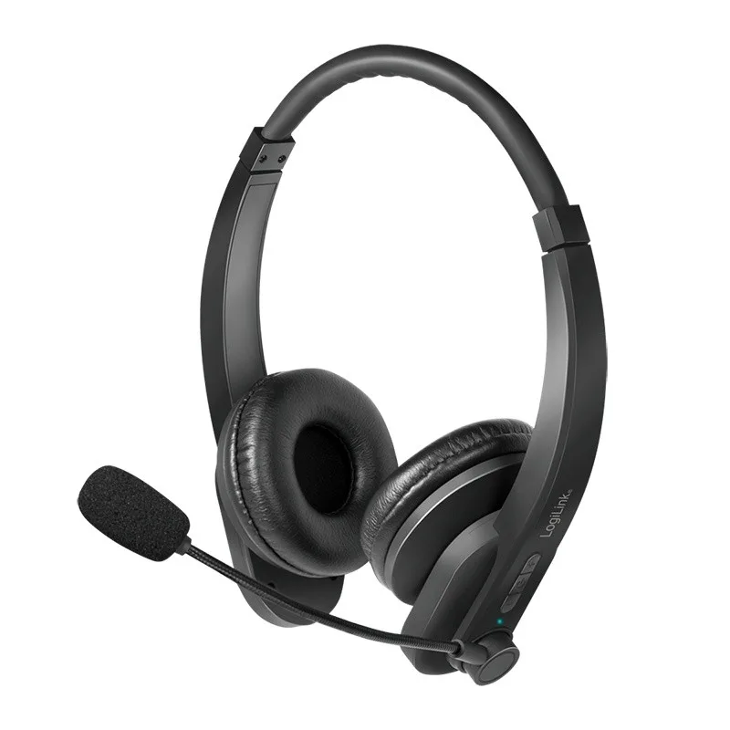 Słuchawki LogiLink stereo Bluetooth z mikrofonem — zdjęcie producenta