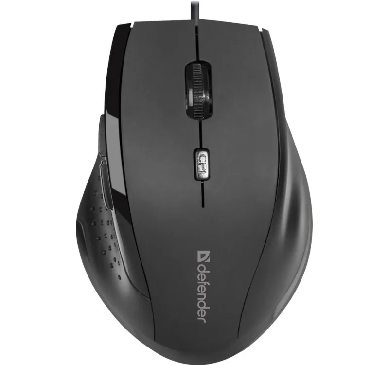 Mysz Defender optyczna ACCURA MM-362 1600dpi 6P Czarna — zdjęcie producenta