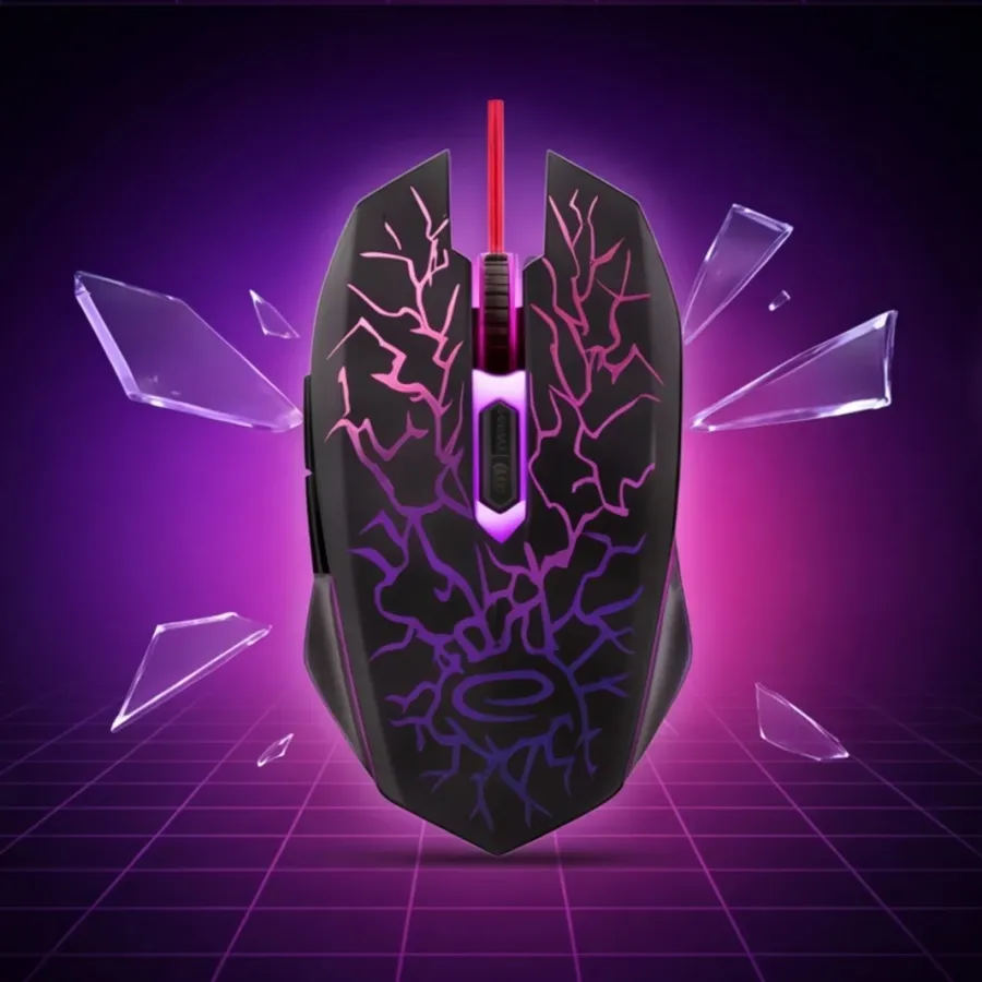 MYSZKA Esperanza PRZEWODOWA DLA GRACZY 6D OPTYCZNA USB MX211 LIGHTNING — zdjęcie główne, smartu.eu