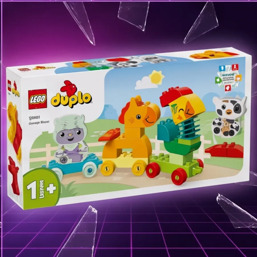 LEGO Klocki DUPLO 10412 Pociąg ze zwierzątkami — zdjęcie główne, smartu.eu LEGO Klocki DUPLO 10412 Pociąg ze zwierzątkami — zdjęcie główne, smartu.eu