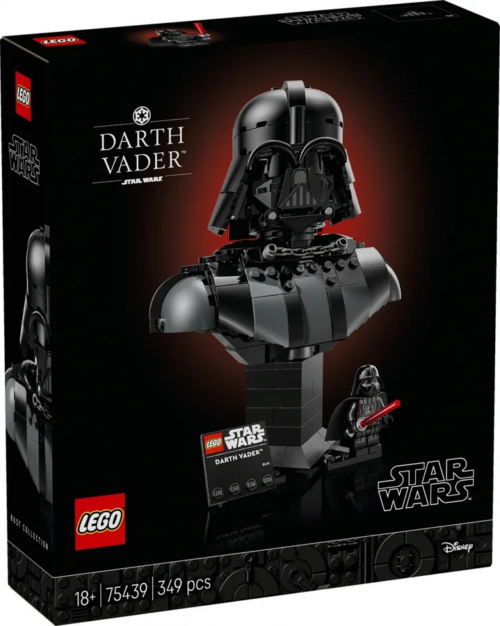 LEGO Klocki Star Wars 75439 Popiersie Dartha Vadera — zdjęcie producenta LEGO Klocki Star Wars 75439 Popiersie Dartha Vadera — zdjęcie producenta
