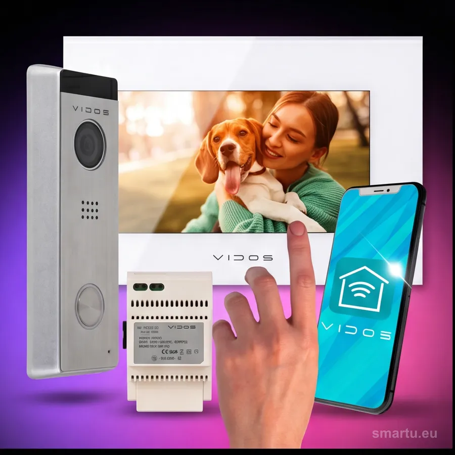 Zestaw wideodomofon VIDOS X M10W-X S10 WiFi monitor 7 cali kamera AHD 2MP Zestaw wideodomofon VIDOS X M10W-X S10 WiFi monitor 7 cali kamera AHD 2MP