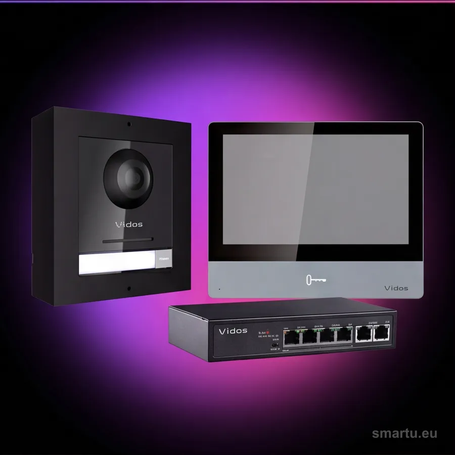 VIDOS ONE M2020 S2201 wideodomofon IP 7 cali dotykowy monitor podtynkowy zestaw jednorodzinny VIDOS ONE M2020 S2201 wideodomofon IP 7 cali dotykowy monitor podtynkowy zestaw jednorodzinny