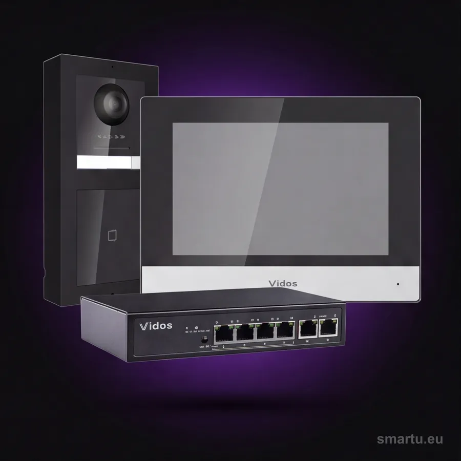 VIDOS ONE X161/M2010 wideodomofon IP monitor 7 cali WiFi dotykowy zestaw jednoabonentowy