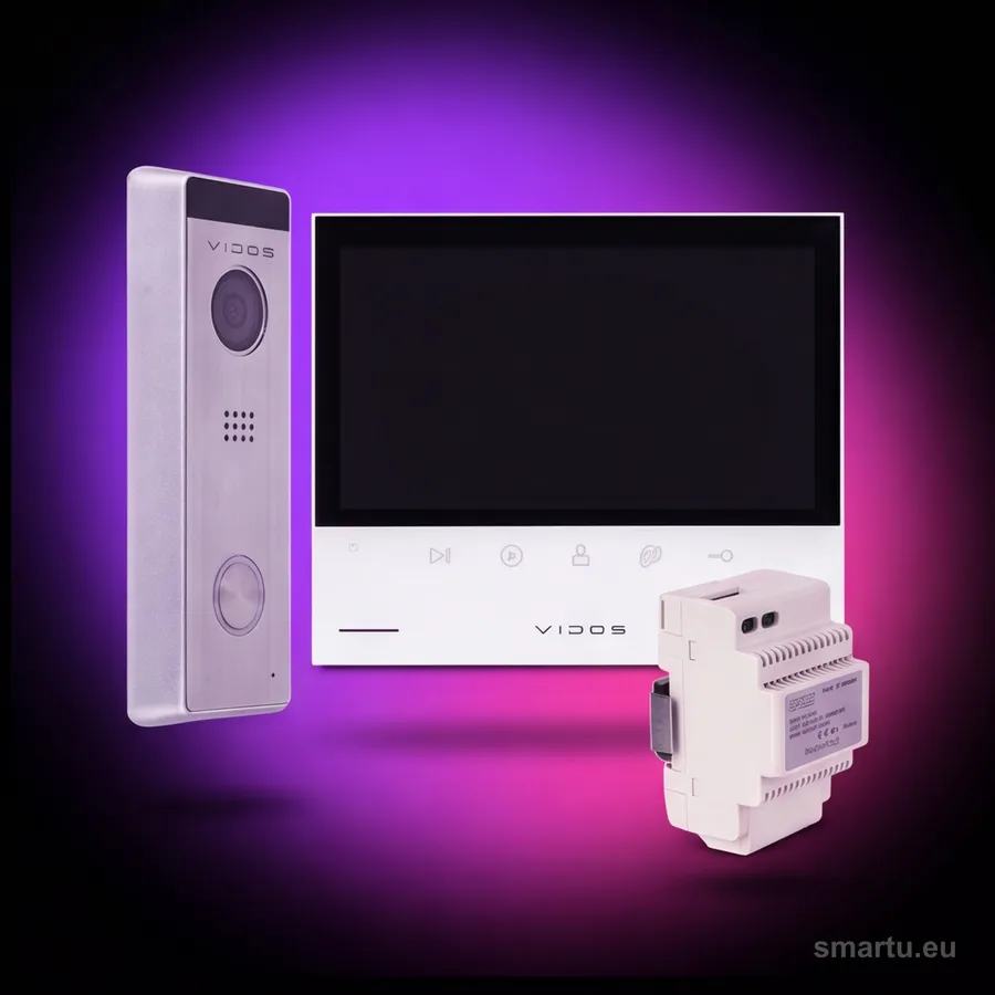 VIDOS X S10 M13-XT TUYA wideodomofon WiFi zestaw monitor 7″ kamera AHD 2Mpx Bluetooth