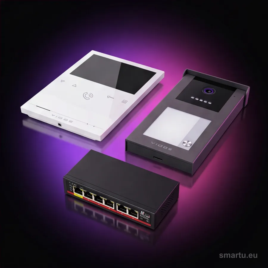 Wideodomofon VIDOS IPX S101-1 M101 IP PoE RFID ONVIF kamera HD 125st zestaw jednorodzinny Wideodomofon VIDOS IPX S101-1 M101 IP PoE RFID ONVIF kamera HD 125st zestaw jednorodzinny