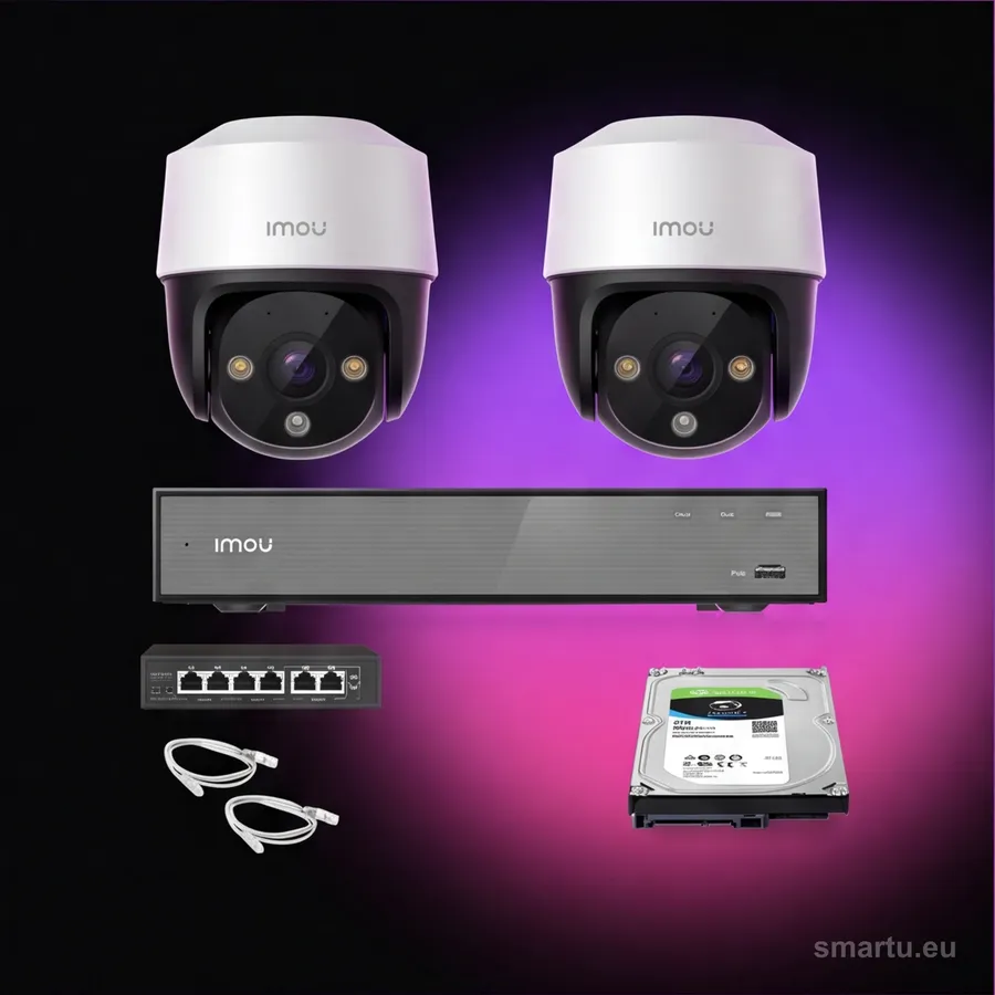 Zestaw monitoringu Imou 2x kamera IP Cruiser 4MP POE