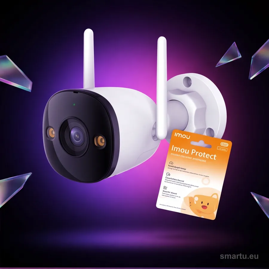 Imou Bullet 3 5MP kamera IP Wi-Fi zewnętrzna z chmurą Imou Protect, syreną 110dB i detekcją AI, ujęcie 1