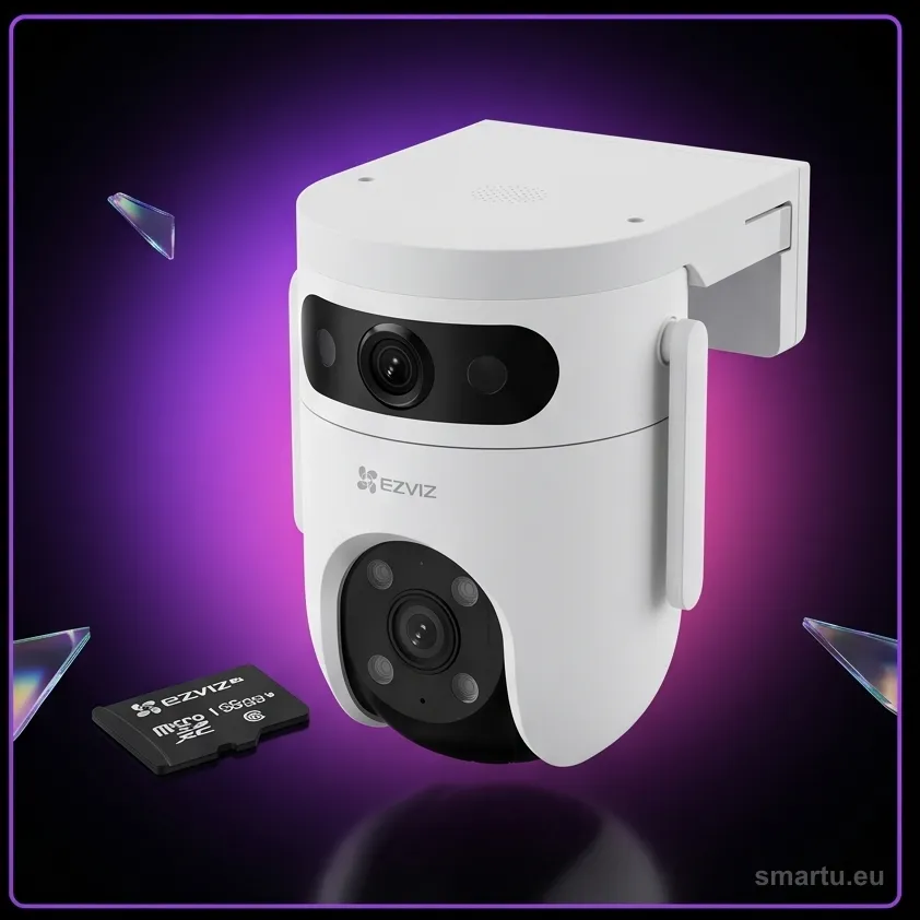 Kamera IP EZVIZ H9C 5MP+5MP z kartą pamięci microSD 128GB