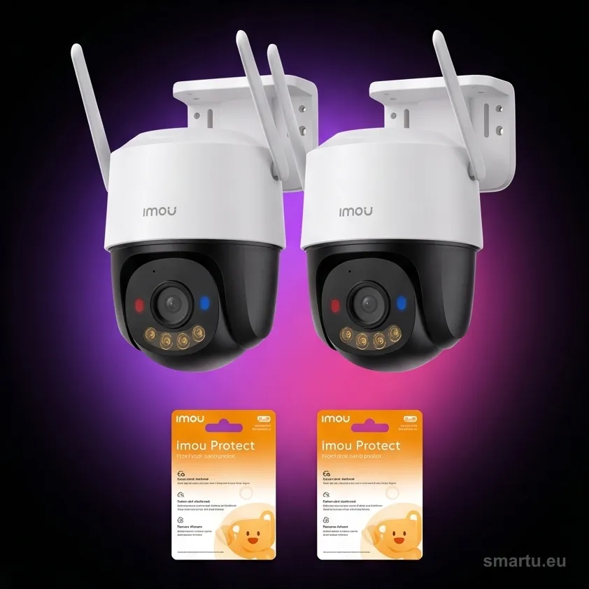 Imou Cruiser SC 5MP IPC-K7FP-5H0WE zestaw 2 kamer IP WiFi 6 IR30m IP66 detekcja ludzi chmura Imou Protect