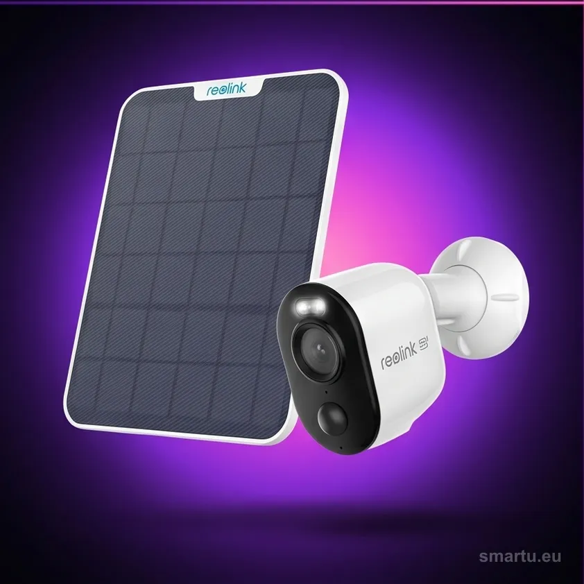 Kamera IP Reolink Argus B350 z panelem solarnym, ujęcie 1