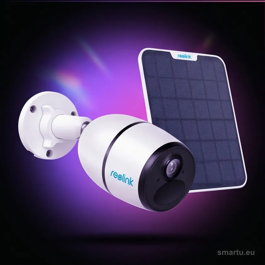 Kamera IP Reolink GO Series G330 biała z panelem solarnym, ujęcie 1