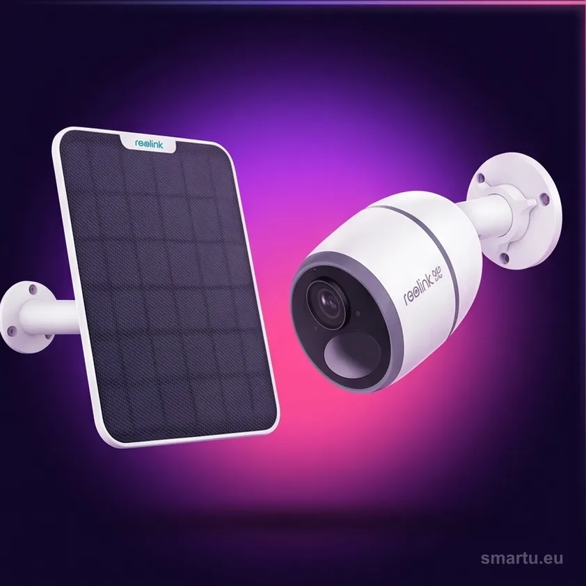 Kamera IP Reolink Go Series G340 8MP LTE 3G z panelem solarnym, ujęcie 1
