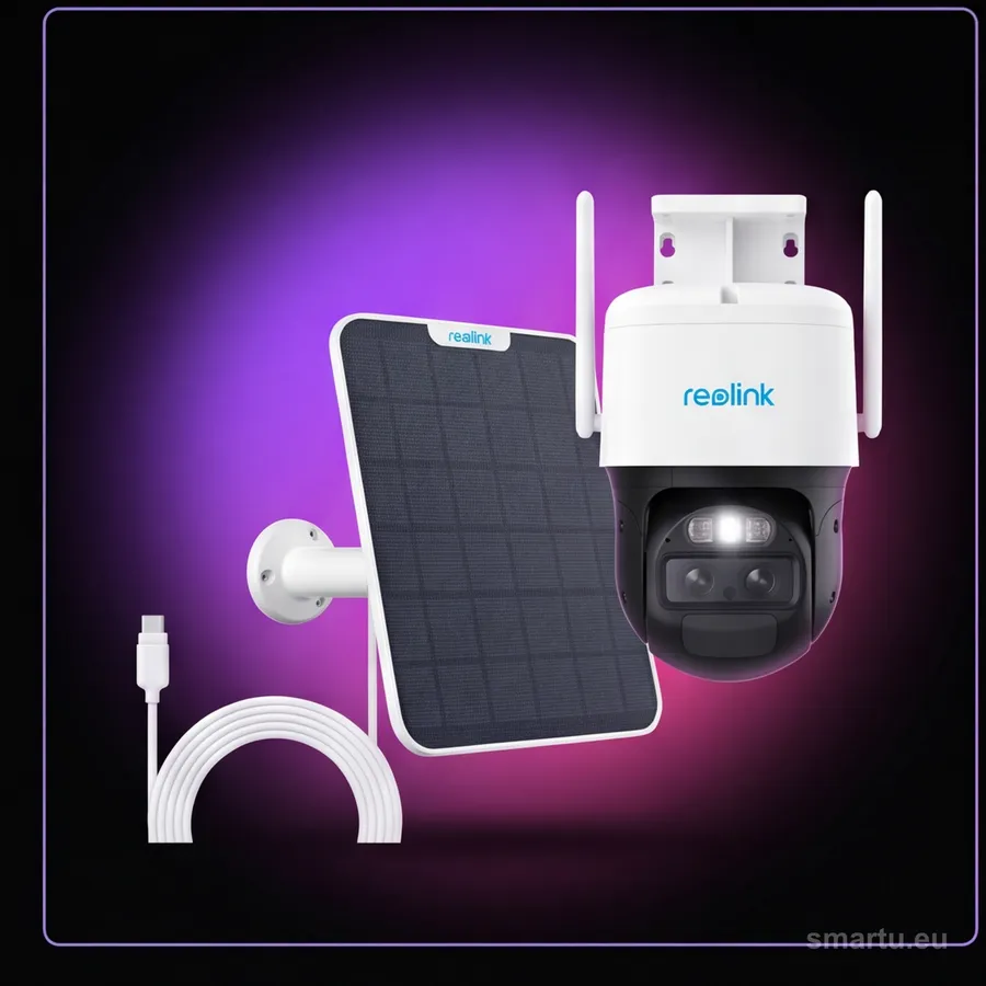 Kamera IP Reolink Go Series G440 4K 8MP 4G LTE z panelem solarnym, ujęcie 1
