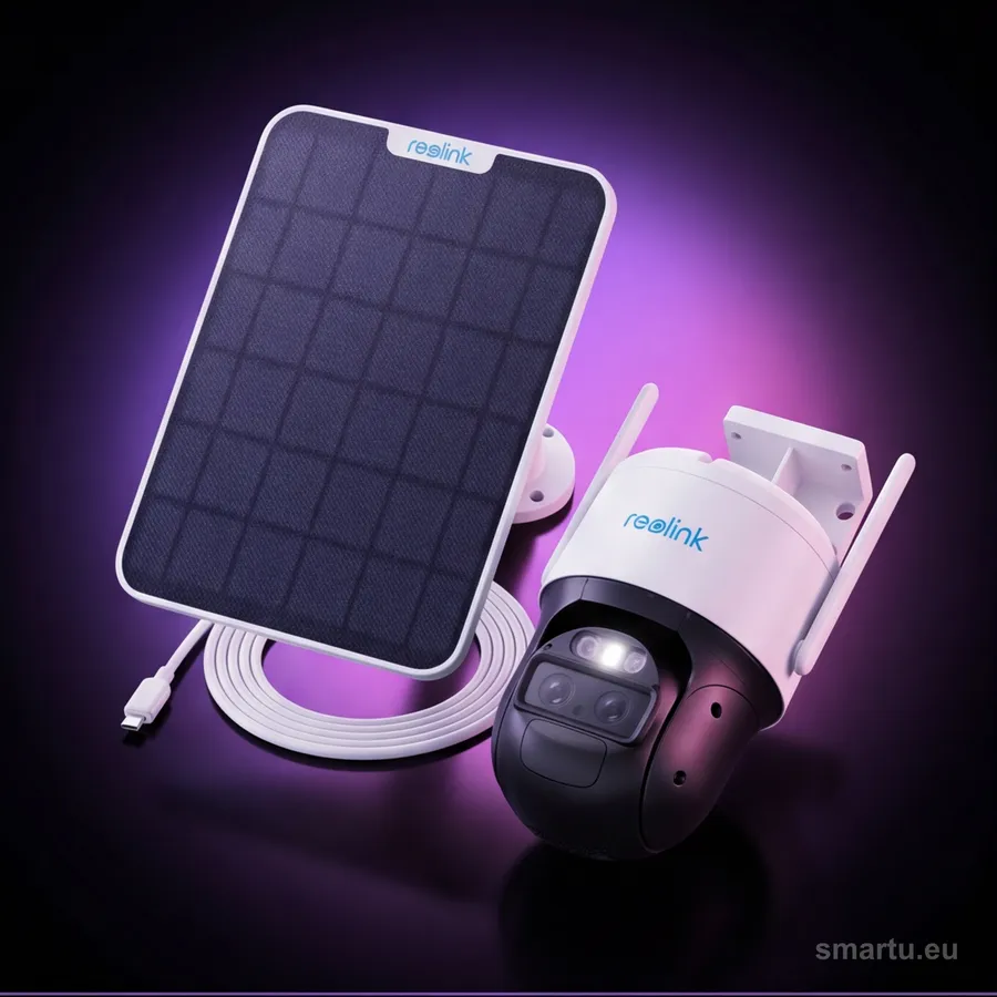 Kamera IP Reolink Trackmix B770 z panelem solarnym, ujęcie 1