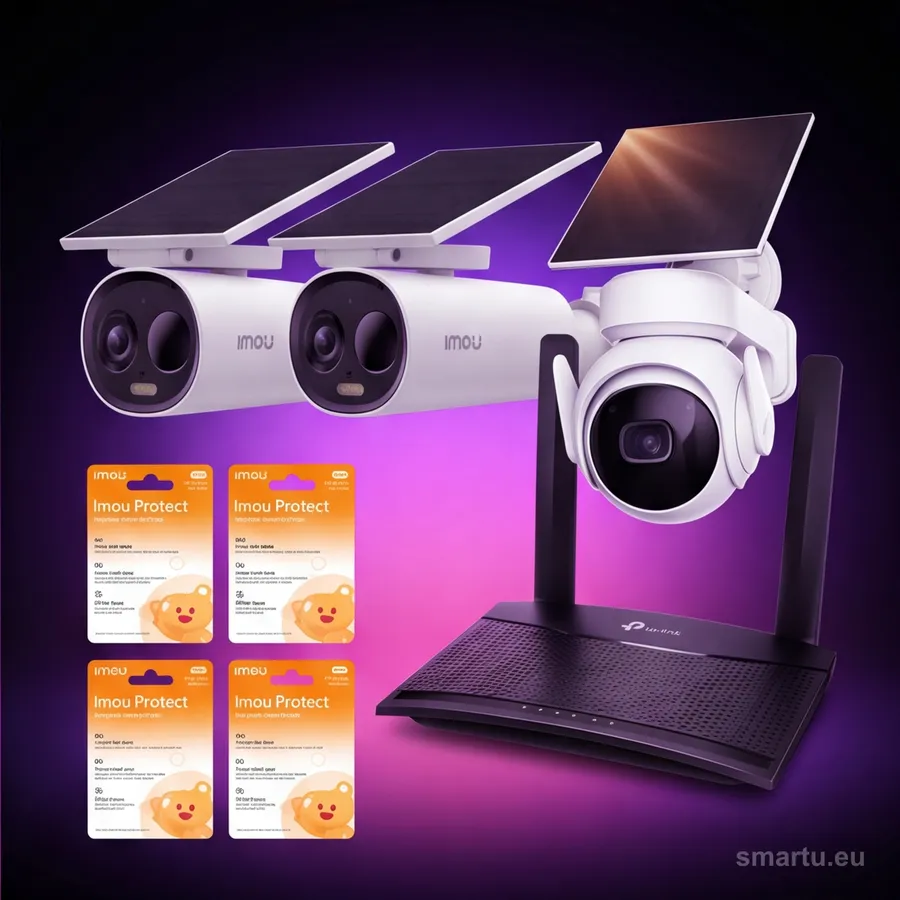 Imou Cell PT kit Cell 3C AIO zestaw kamer 4G bez zasięg WiFi bezprzewodowy monitoring router zewnętrzny akumulator Imou Cell PT kit Cell 3C AIO zestaw kamer 4G bez zasięg WiFi bezprzewodowy monitoring router zewnętrzny akumulator